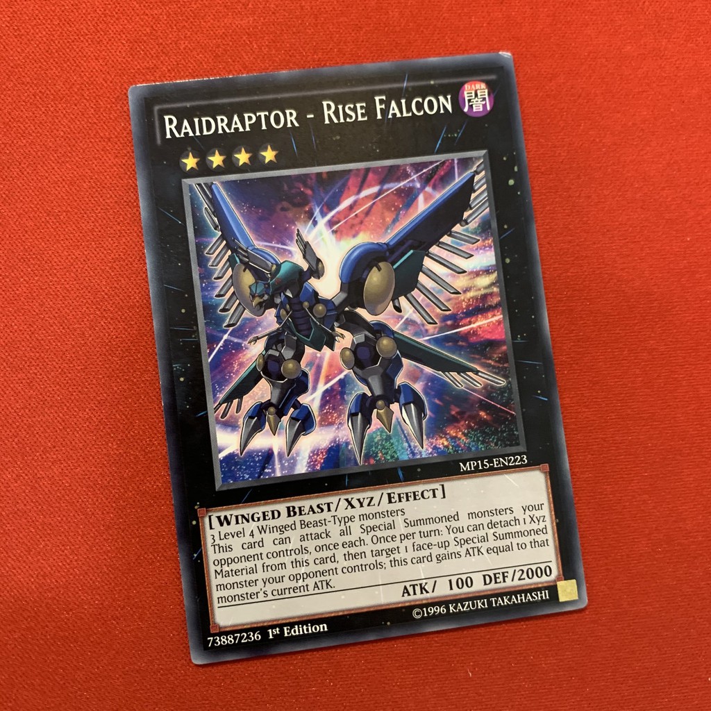 [Thẻ Bài Yugioh Chính Hãng] Raidraptor - Rise Falcon