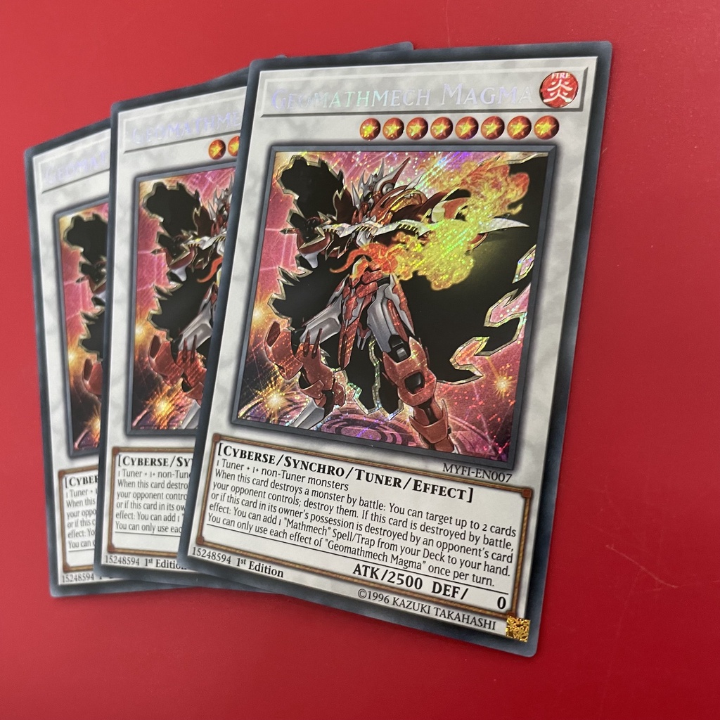 [EN-JP][Thẻ Bài Yugioh Chính Hãng] Geomathmech Magma