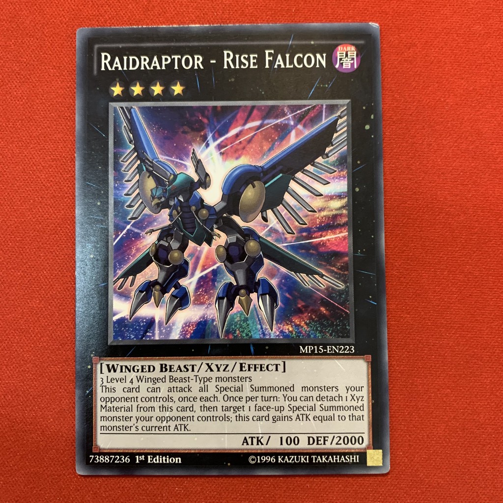 [Thẻ Bài Yugioh Chính Hãng] Raidraptor - Rise Falcon