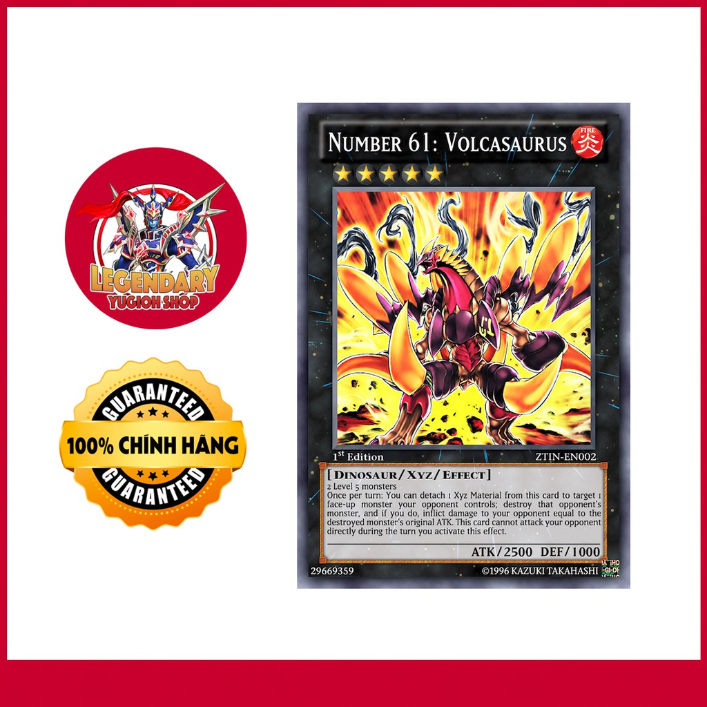 Number 61: Volcasaurus