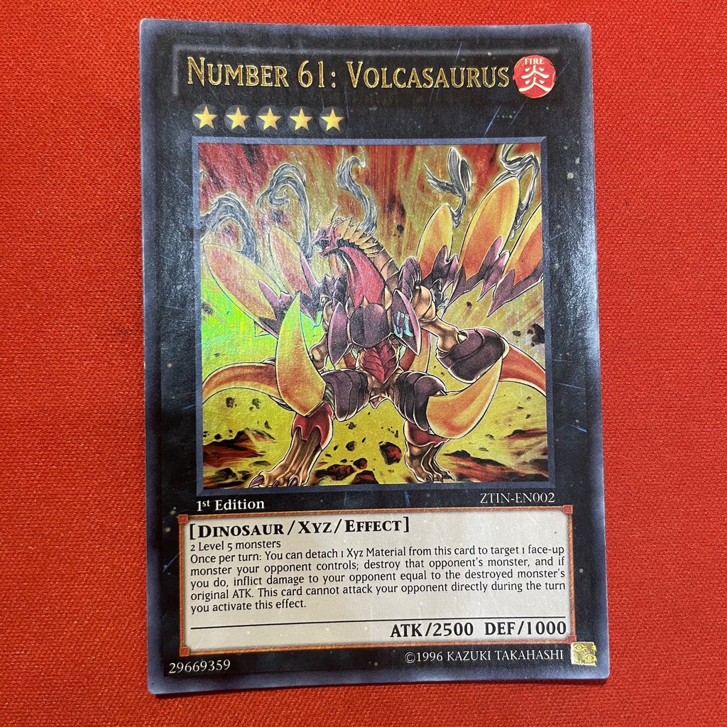 Number 61: Volcasaurus