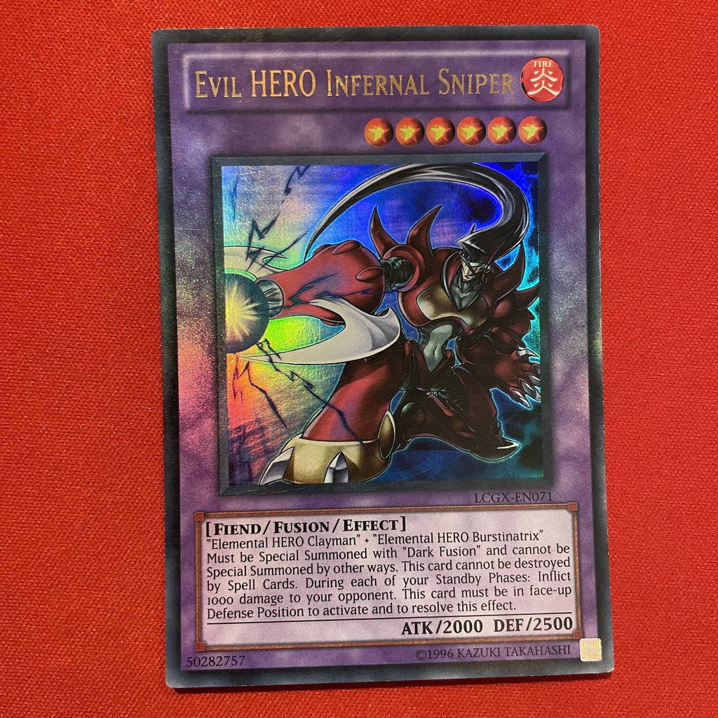 [JP][Thẻ Bài Yugioh Chính Hãng] Evil Hero Infernal Snipper