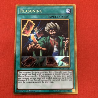 [EN][Thẻ Bài Yugioh Chính Hãng] Reasoning