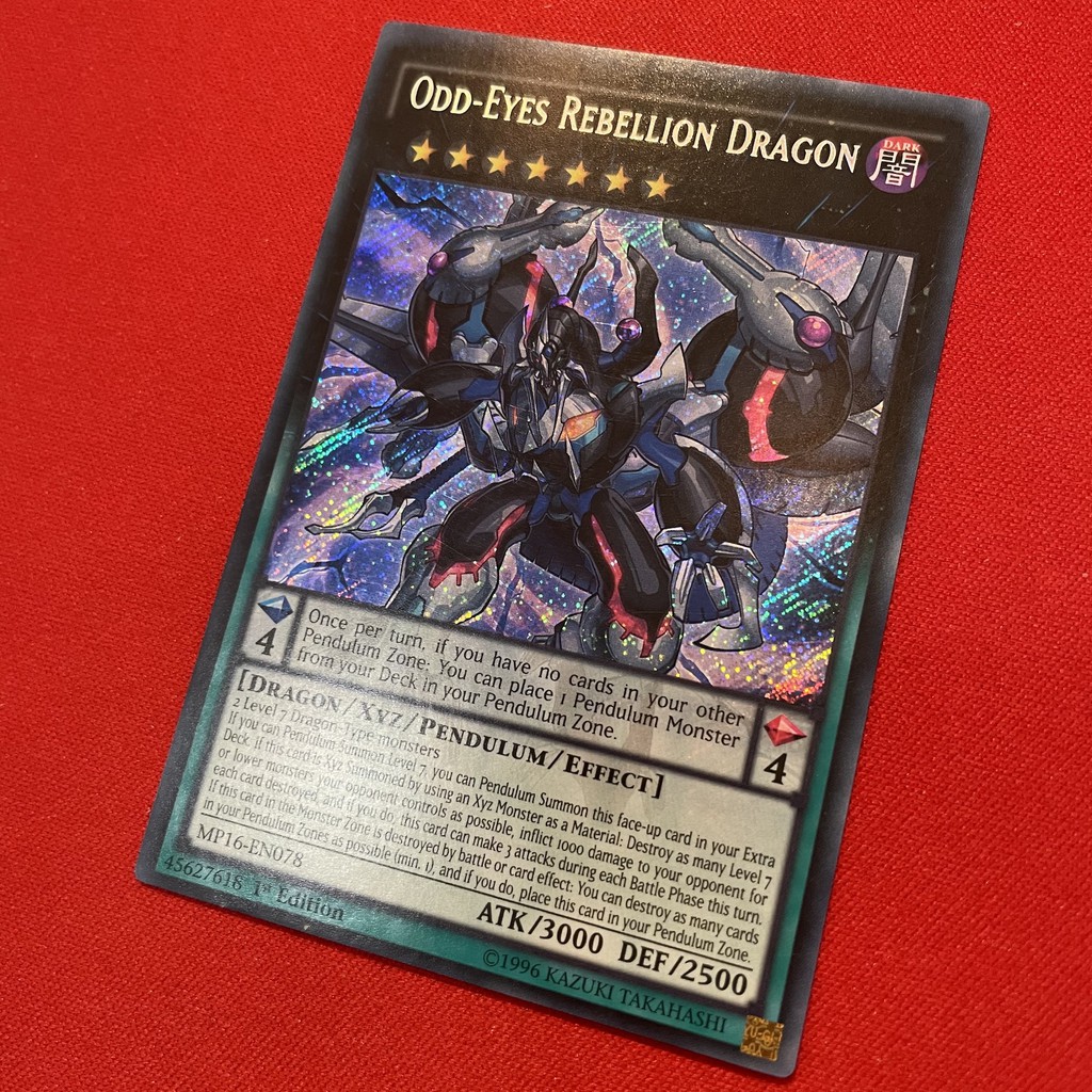 Odd-Eyes Rebellion Dragon