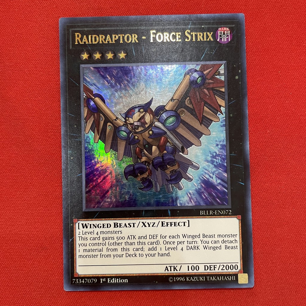 [Thẻ Bài Yugioh Chính Hãng] Raidraptor - Force Strix