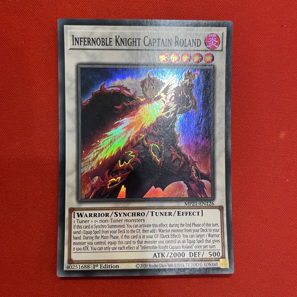 [EN][Thẻ Bài Yugioh Chính Hãng] Infernoble Knight Captain Roland