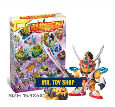 Mô Hình Đồ Chơi Gundam Tam Quốc Bằng Nhựa Cao Cấp - Giá Rẻ Chất Lượng Cao - Đầy Đủ Anh Hùng Trong Tam Quốc