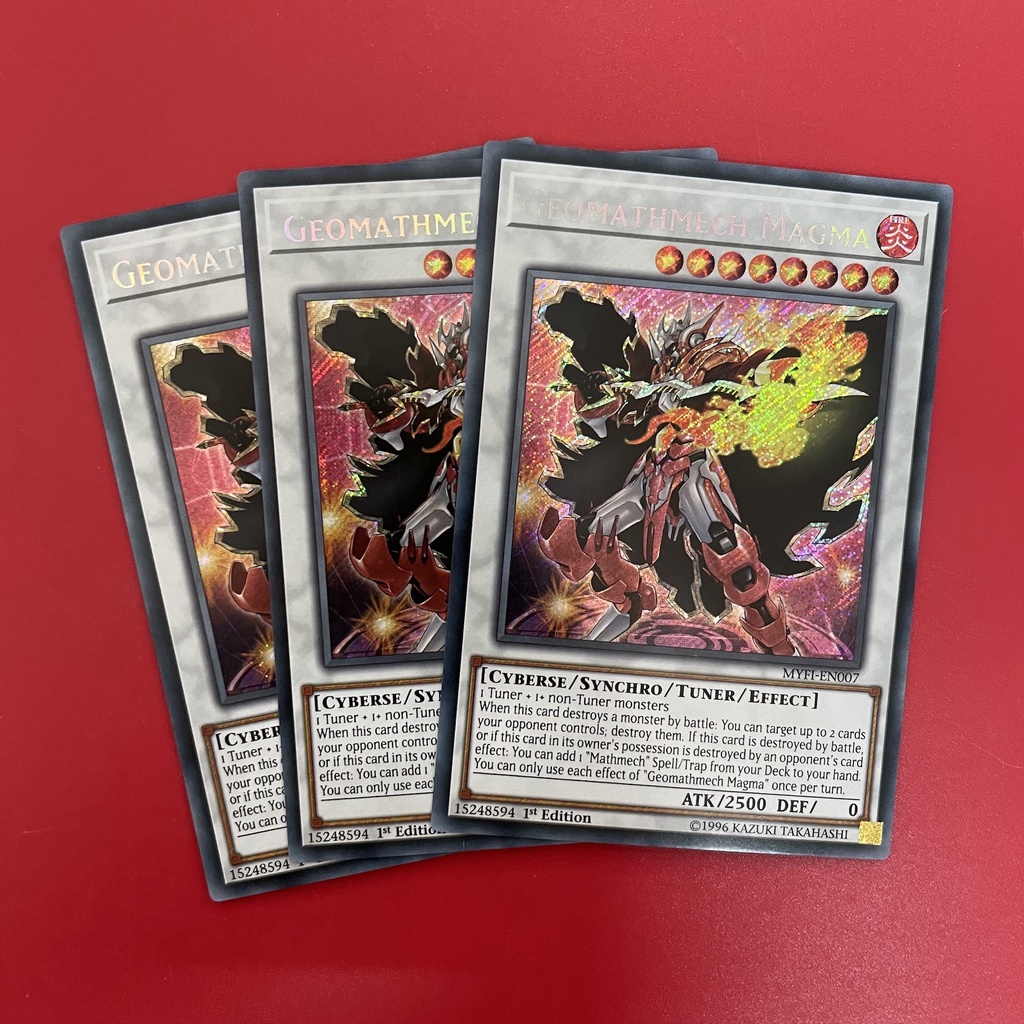 [EN-JP][Thẻ Bài Yugioh Chính Hãng] Geomathmech Magma