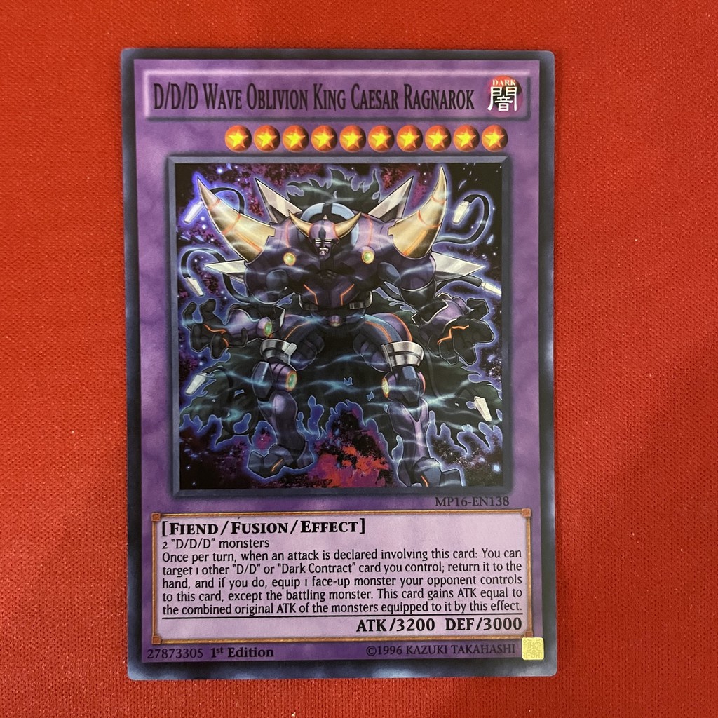 D/D/D Oblivion Wave King Caesar Ragnarok 1