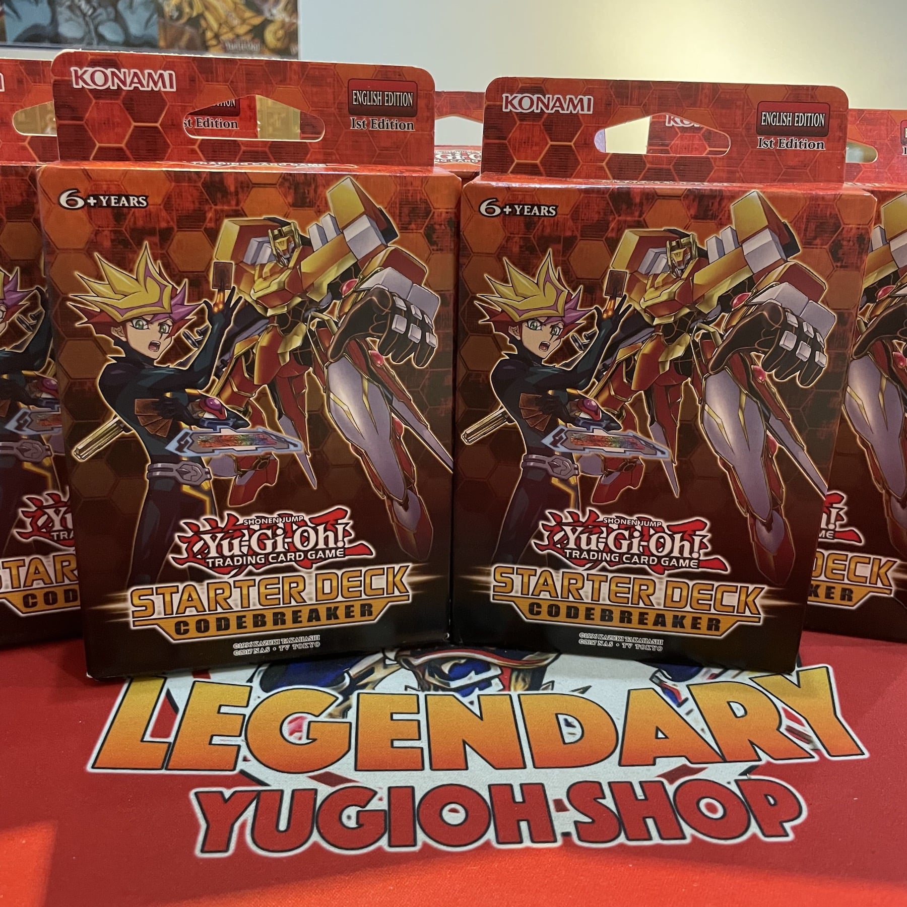 [BỘ BÀI YUGIOH CHÍNH HÃNG] Starter Deck: Code Breaker - Tiếng Anh - Deck Yusaku