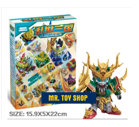 Mô Hình Đồ Chơi Gundam Tam Quốc Bằng Nhựa Cao Cấp - Giá Rẻ Chất Lượng Cao - Đầy Đủ Anh Hùng Trong Tam Quốc