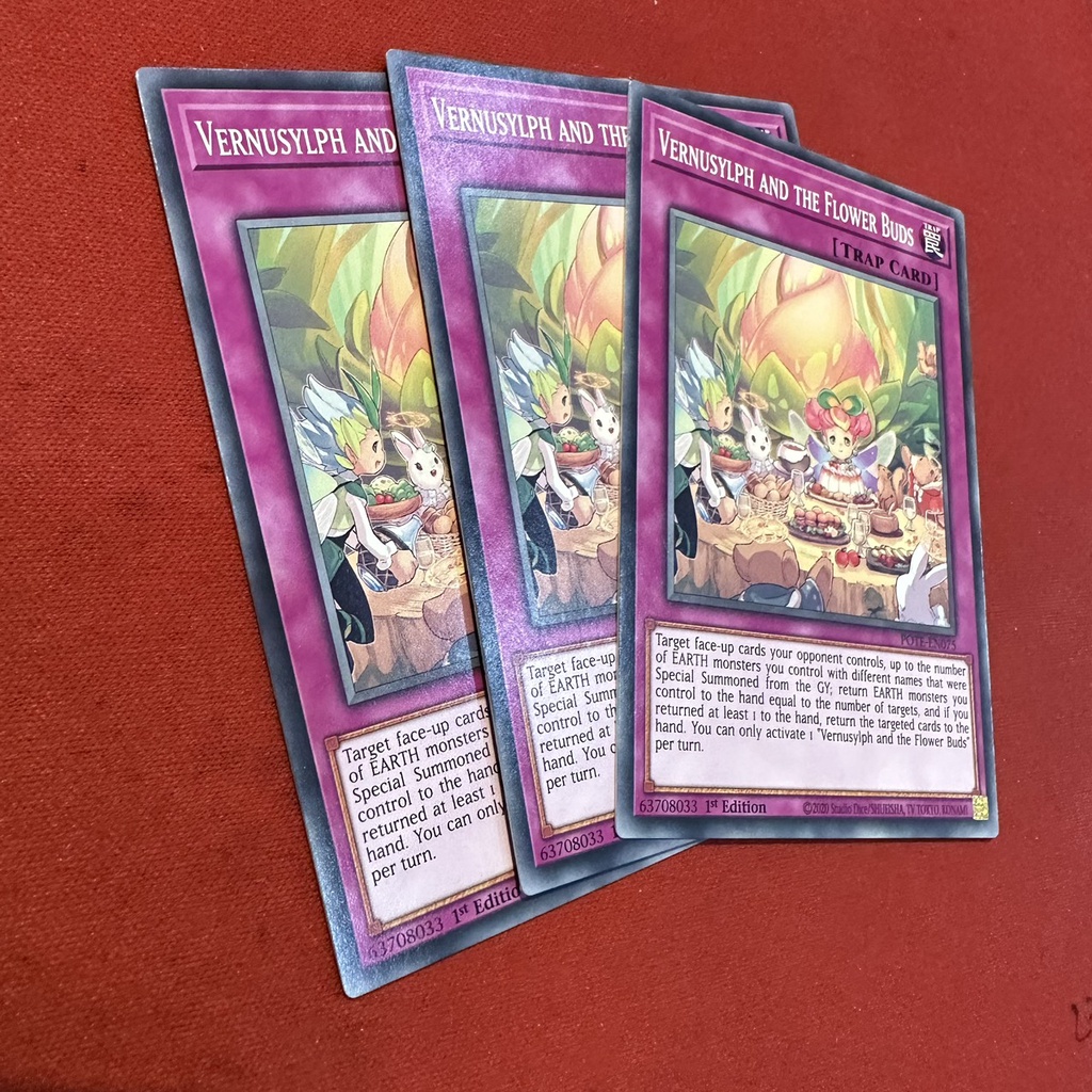 [EN-JP][Thẻ Bài Yugioh Chính Hãng] Vernusylph and the Flower Buds