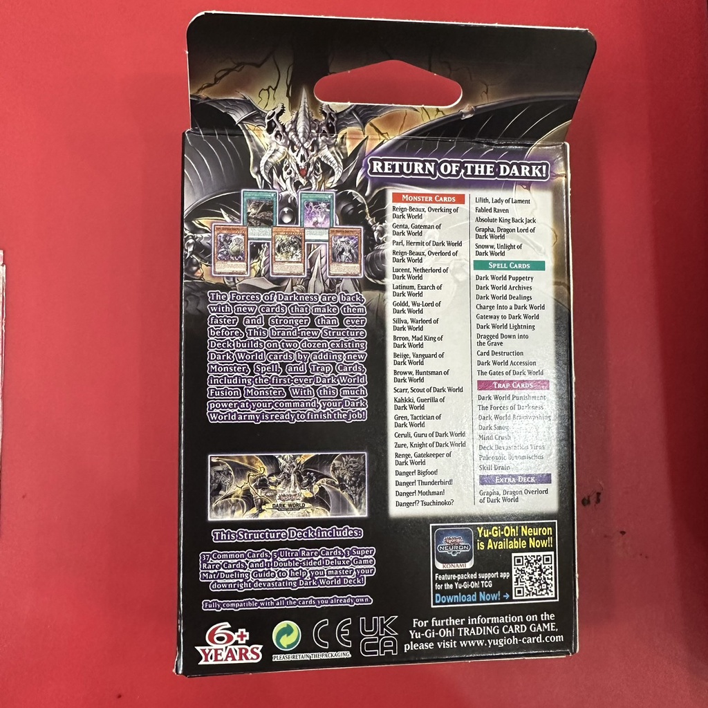 [EN-JP][Bộ Bài Yugioh Chính Hãng] Structure Deck: Dark World - SR13