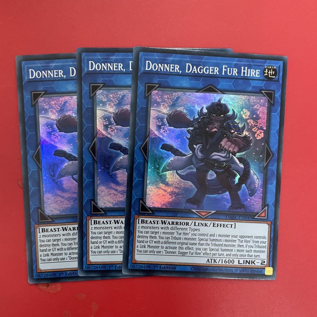 [EN-JP][Thẻ Bài Yugioh Chính Hãng] Donner, Dagger Fur Hire