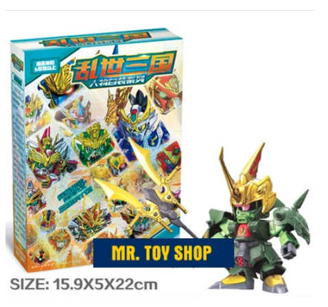 Mô Hình Đồ Chơi Gundam Tam Quốc Bằng Nhựa Cao Cấp - Giá Rẻ Chất Lượng Cao - Đầy Đủ Anh Hùng Trong Tam Quốc