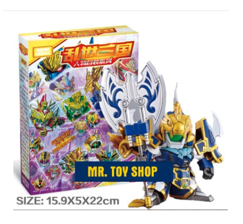 Mô Hình Đồ Chơi Gundam Tam Quốc Bằng Nhựa Cao Cấp - Giá Rẻ Chất Lượng Cao - Đầy Đủ Anh Hùng Trong Tam Quốc