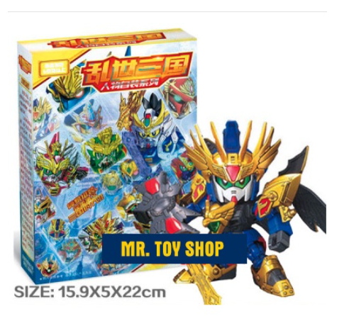 Mô Hình Đồ Chơi Gundam Tam Quốc Bằng Nhựa Cao Cấp - Giá Rẻ Chất Lượng Cao - Đầy Đủ Anh Hùng Trong Tam Quốc