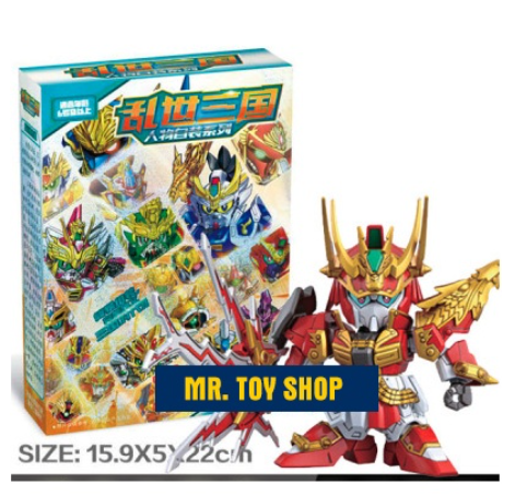 Mô Hình Đồ Chơi Gundam Tam Quốc Bằng Nhựa Cao Cấp - Giá Rẻ Chất Lượng Cao - Đầy Đủ Anh Hùng Trong Tam Quốc