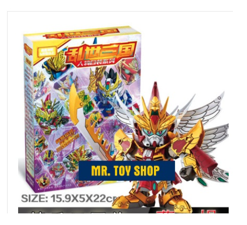 Mô Hình Đồ Chơi Gundam Tam Quốc Bằng Nhựa Cao Cấp - Giá Rẻ Chất Lượng Cao - Đầy Đủ Anh Hùng Trong Tam Quốc