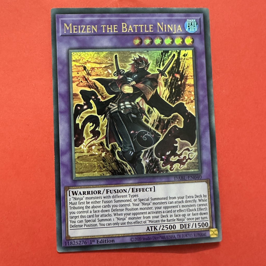 [EN-JP][Thẻ Bài Yugioh Chính Hãng] Meizen the Battle Ninja