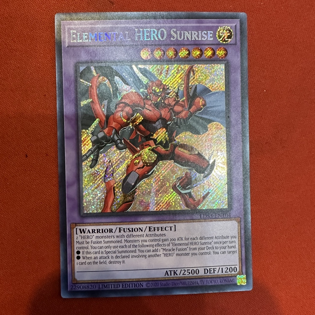 [EN][Thẻ Bài Yugioh Chính Hãng] Elemental HERO Sunrise