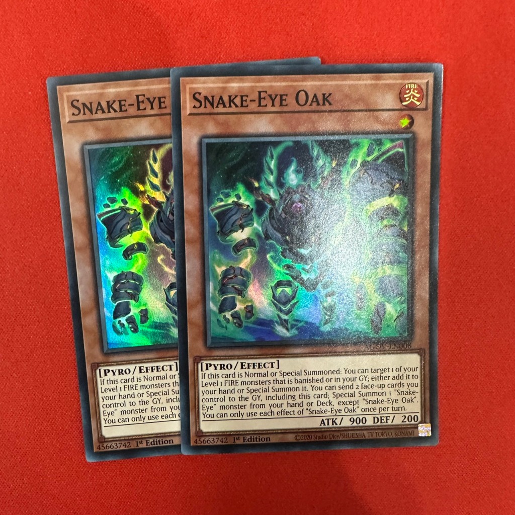 [Thẻ Bài Yugioh Chính Hãng] Snake-Eye Oak