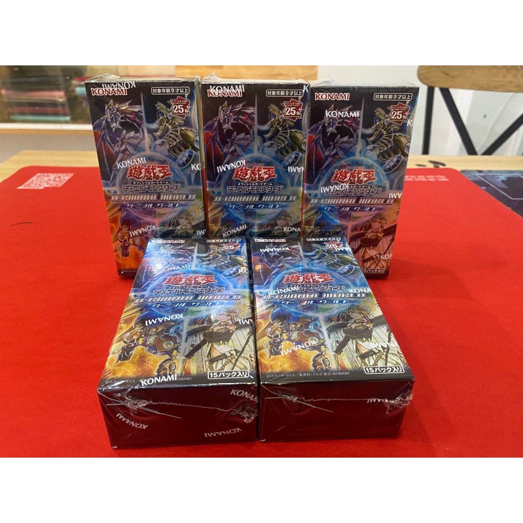 [Hộp Bài Yugioh Chính Hãng] Terminal World TW01 (OCG) - Siêu Phẩm In Lại Core Card Trong Duel Terminal !!