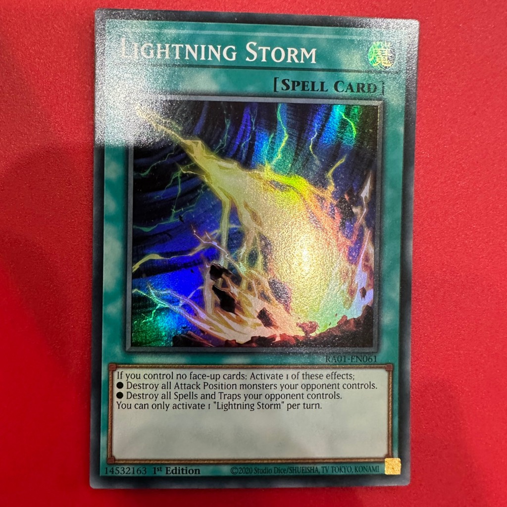 [EN-JP][Thẻ Bài Yugioh Chính Hãng] Lightning Storm