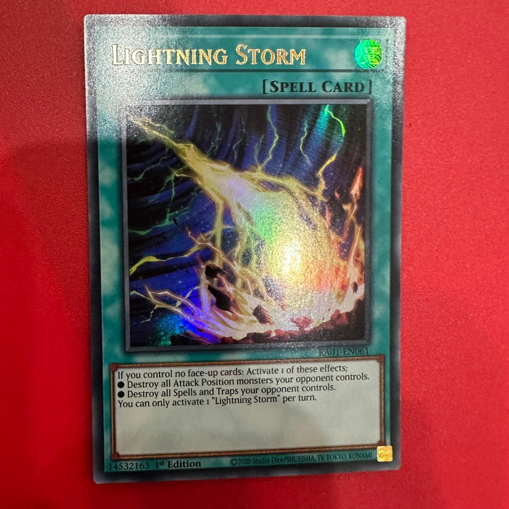 [EN-JP][Thẻ Bài Yugioh Chính Hãng] Lightning Storm