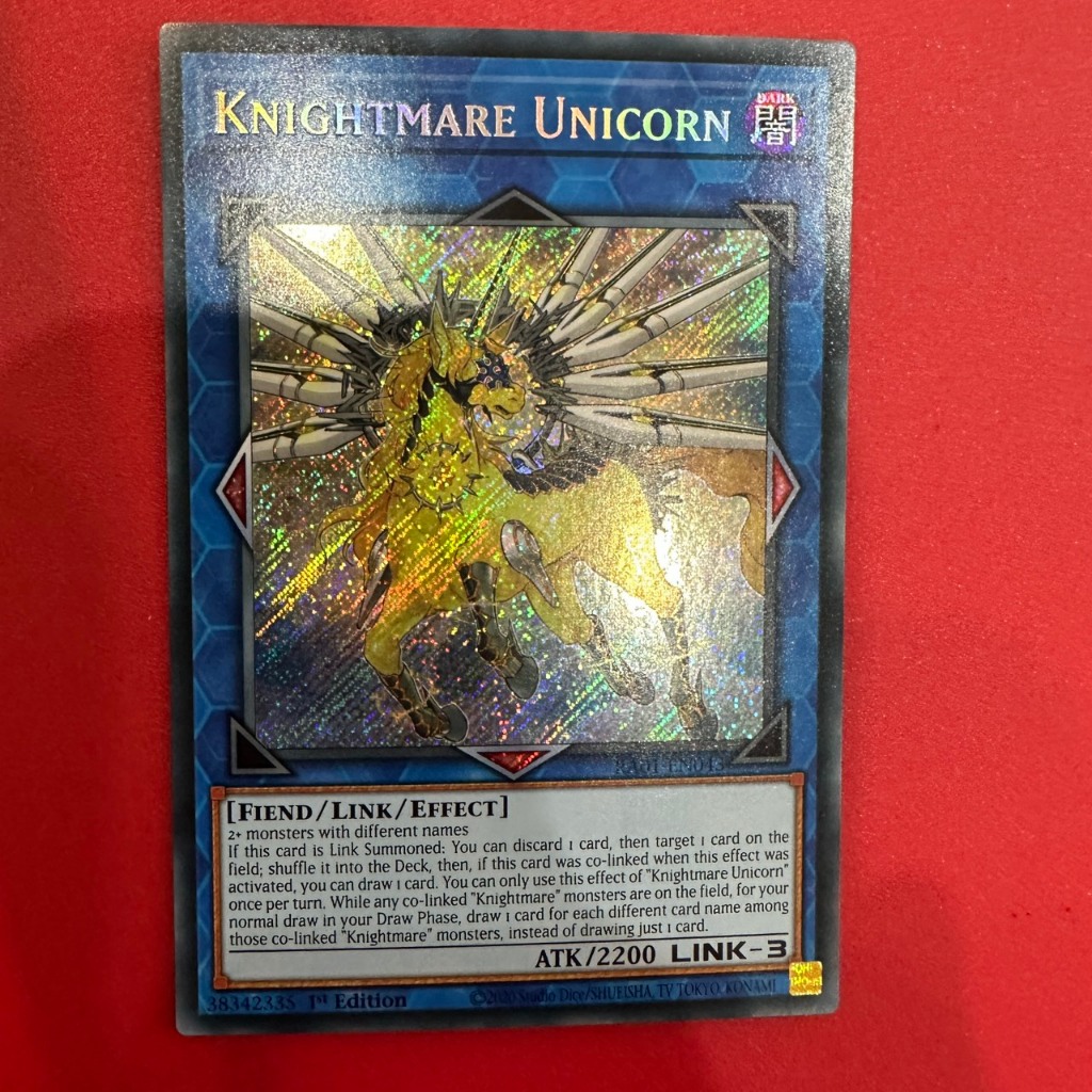 [EN][Thẻ Bài Yugioh Chính Hãng] Knightmare Unicorn