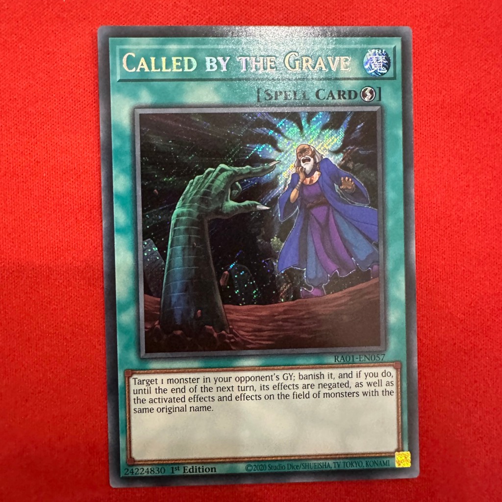 [EN][Thẻ bài Yugioh Chính Hãng] Called by the Grave