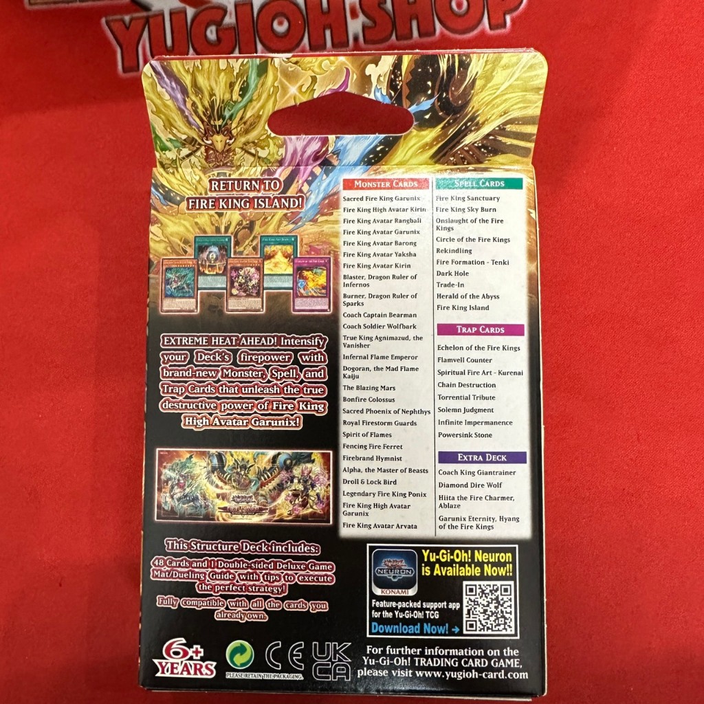 [Bộ Bài Yugioh Chính Hãng] Structure Deck: Fire Kings - SR14