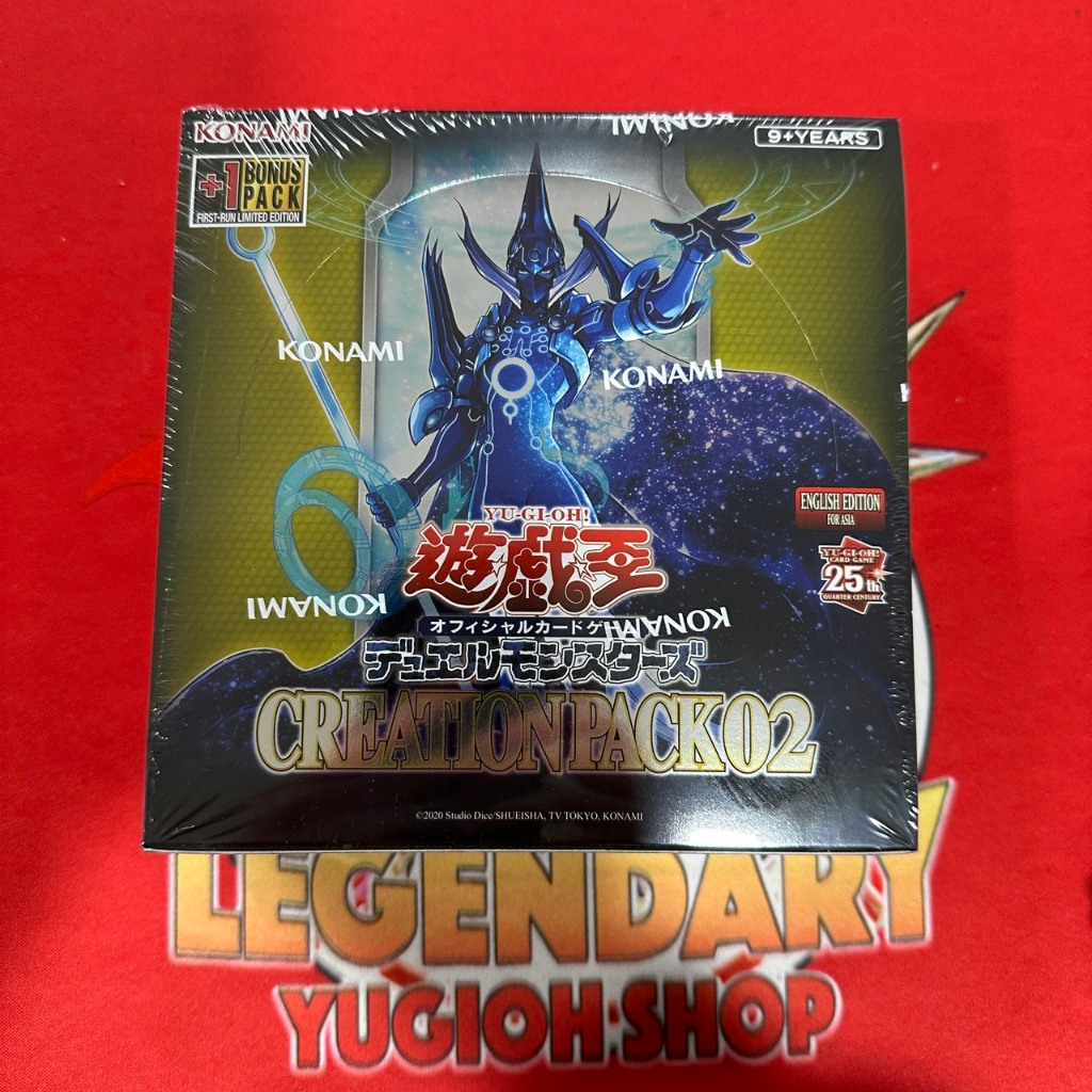 [Hộp Thẻ Bài Yugioh Chính Hãng] Booster Box - Pack Creation Pack 02 Asian English