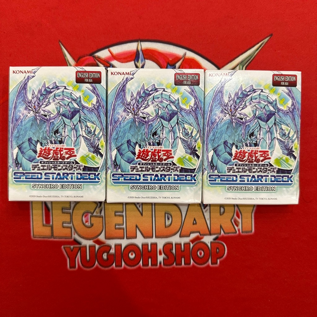 [Bộ Bài Yugioh Chính Hãng] Speed Starter Deck Link & Synchro Edition - Asian English