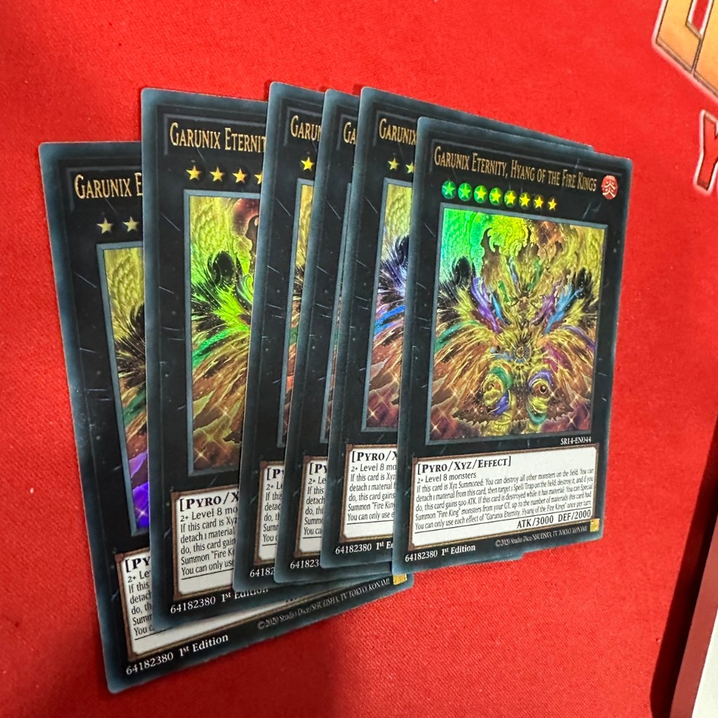 [Thẻ Bài Yugioh Chính Hãng] Garunix Eternity, Hyang of the Fire Kings