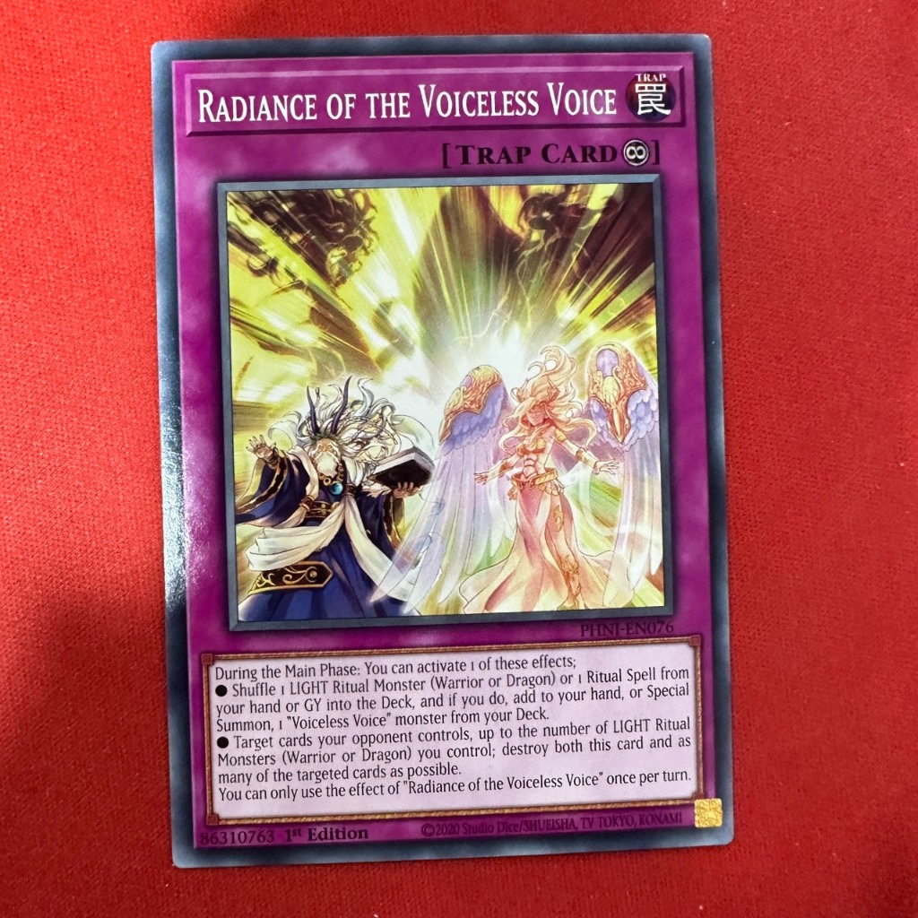 [Thẻ Bài Yugioh Chính Hãng] Radiance of the Voiceless Voice