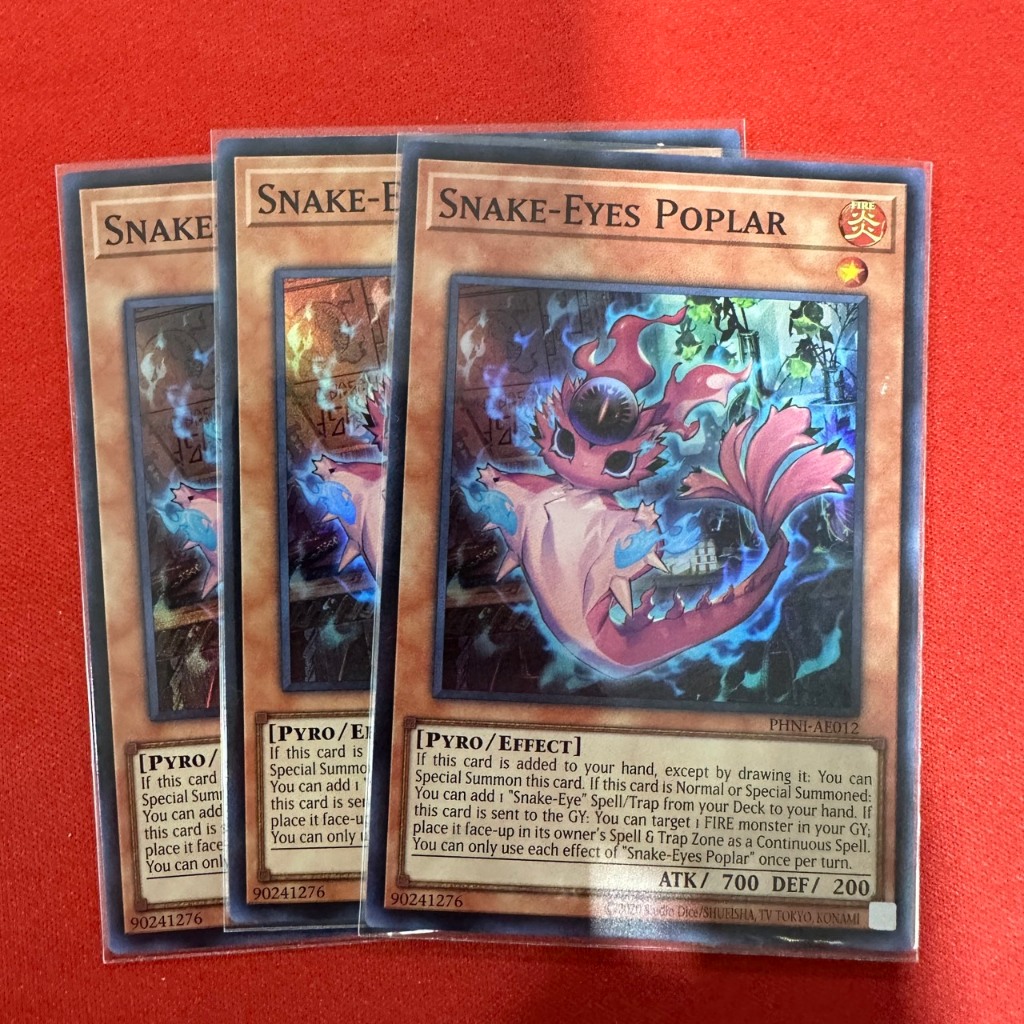 [Thẻ Bài Yugioh Chính Hãng] Snake-Eyes Poplar