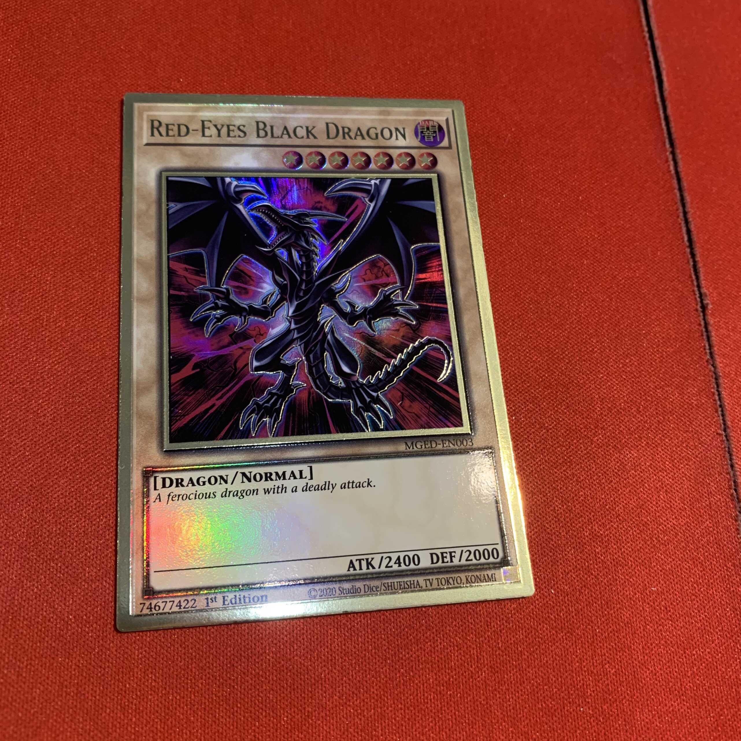 [EN][Thẻ Bài Yugioh Chính Hãng] Red-Eyes Black Dragon Alternative Art