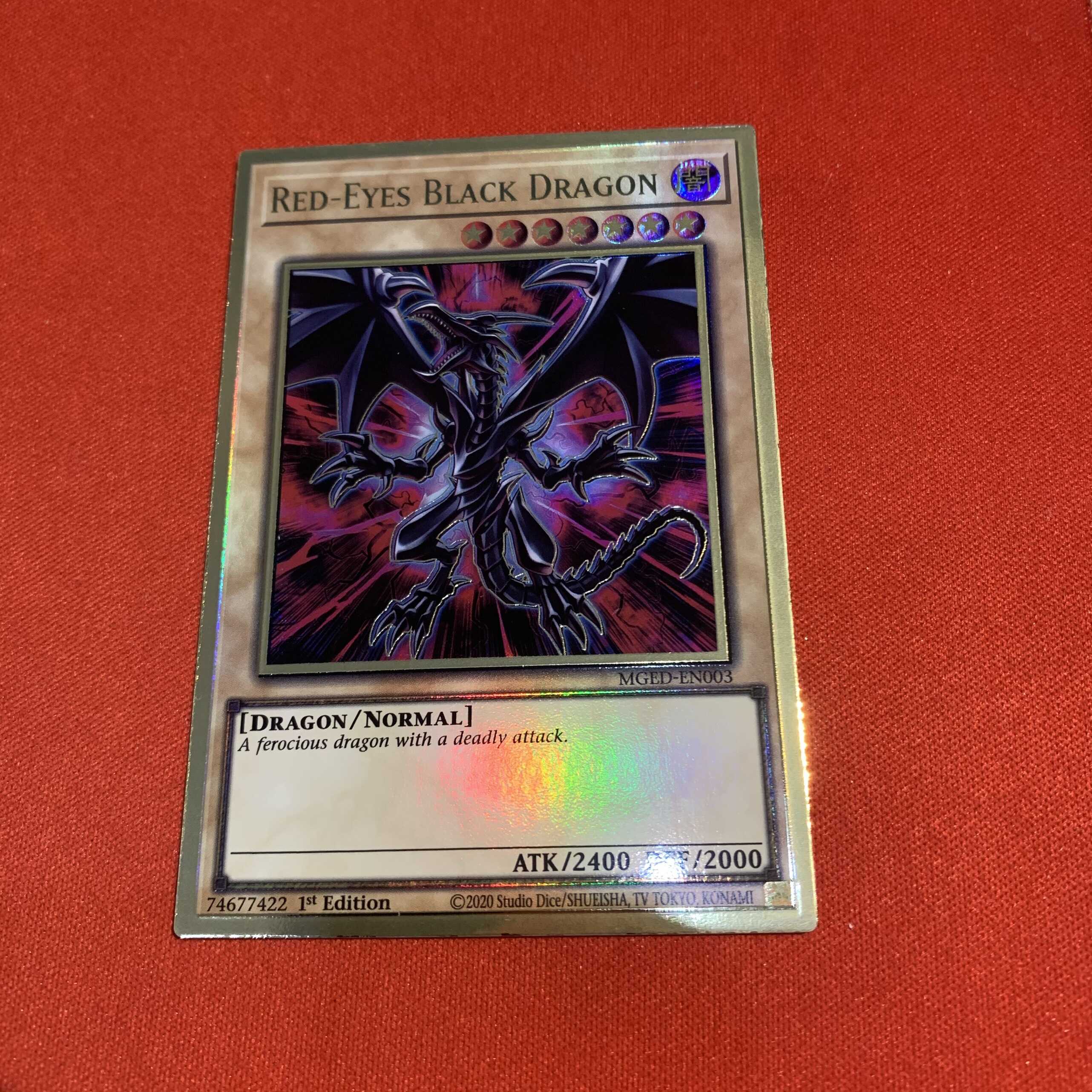 [EN][Thẻ Bài Yugioh Chính Hãng] Red-Eyes Black Dragon Alternative Art