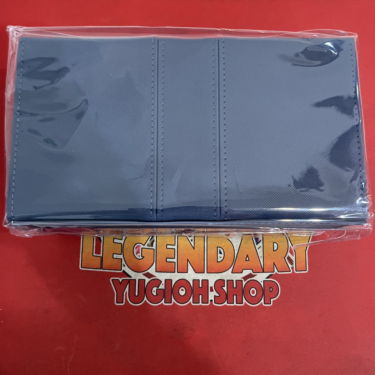 [Phụ kiện Yugioh Chính Hãng] Deck Box Da Đôi Yugioh, Vanguard, Pokemon - Hộp Đựng Bài 2 Ngăn Bằng Da Chất Lượng Cao