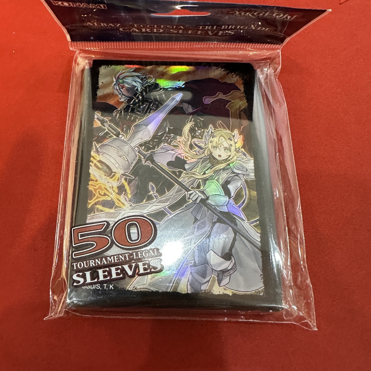 [Phụ Kiện Yugioh Chính Hãng] Sleeve Bọc Bài Konami Hình Albaz và Ecclesia