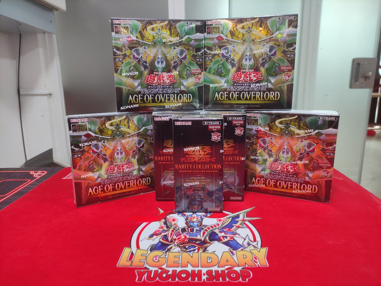 [Hộp Thẻ Bài Yugioh Chính Hãng] Booster Box - Pack Age Of Overlord - Asian English