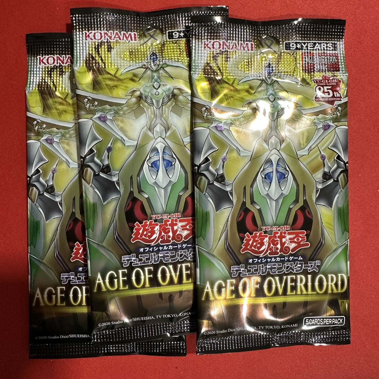 [Hộp Thẻ Bài Yugioh Chính Hãng] Booster Box - Pack Age Of Overlord - Asian English