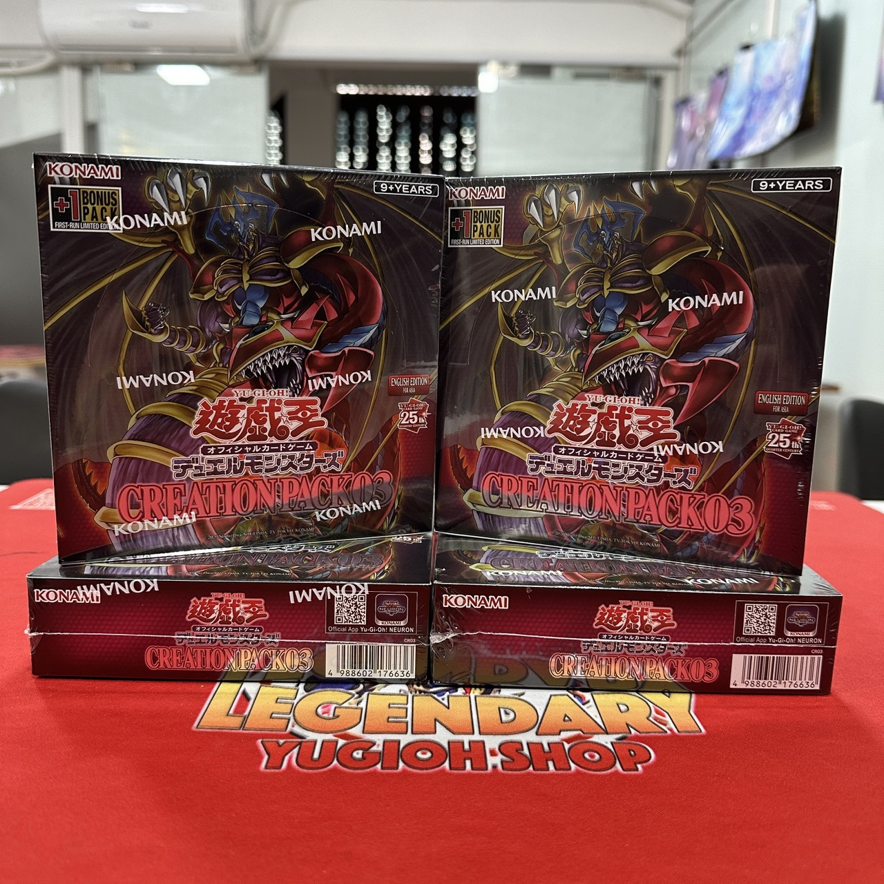 [Hộp Bài Yugioh Chính Hãng] Booster Box - Pack Creation Pack 03 Asian English