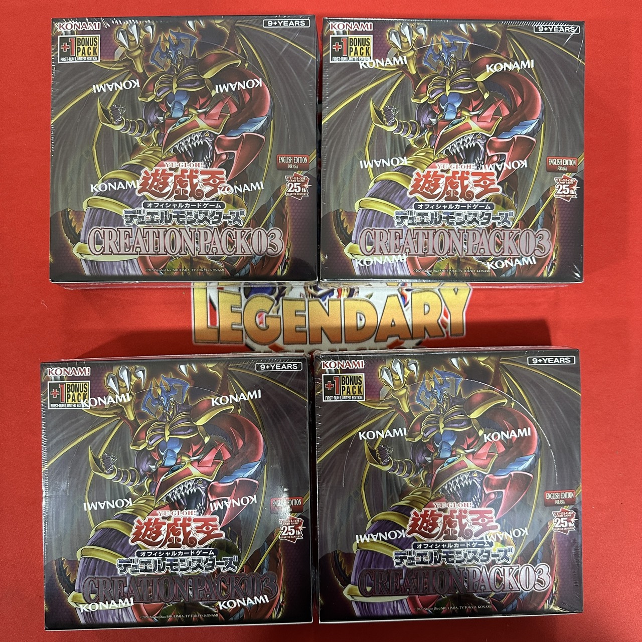 [Hộp Bài Yugioh Chính Hãng] Booster Box - Pack Creation Pack 03 Asian English