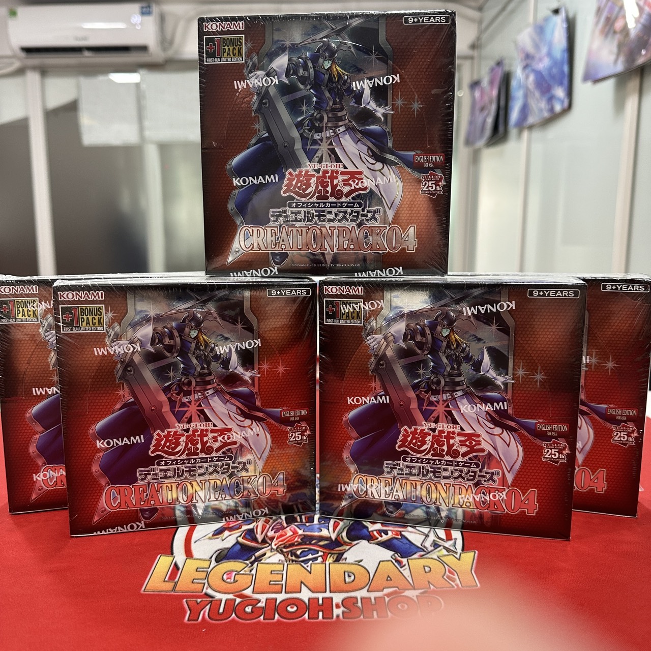 [Hộp Bài Yugioh Chính Hãng] Booster Box - Pack Creation Pack 04 Asian English