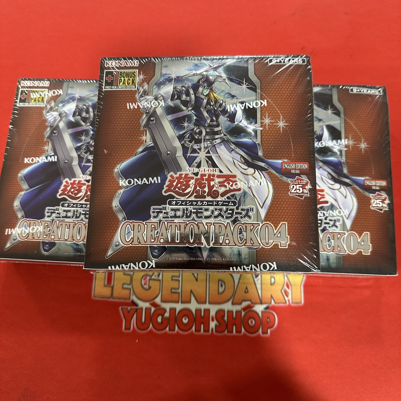 [Hộp Bài Yugioh Chính Hãng] Booster Box - Pack Creation Pack 04 Asian English