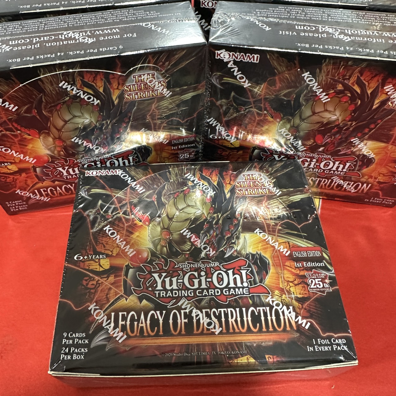 [Gói Bài Yugioh Chính Hãng] Booster Box - Pack Yugioh Legacy Of Destruction