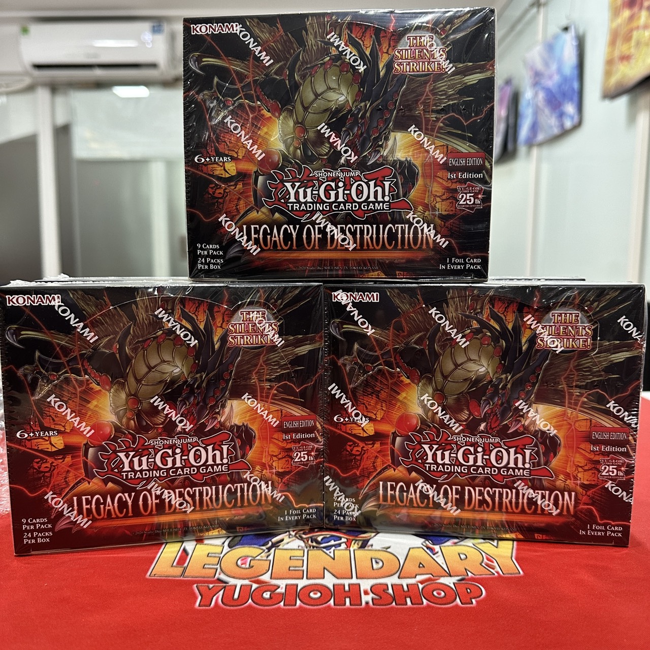 [Gói Bài Yugioh Chính Hãng] Booster Box - Pack Yugioh Legacy Of Destruction