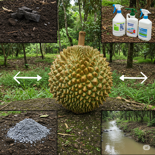 Nguyên nhân dẫn tới sầu riêng bị nhiễm cadimi, các yếu tố ảnh hưởng tới sầu riêng về cadimi